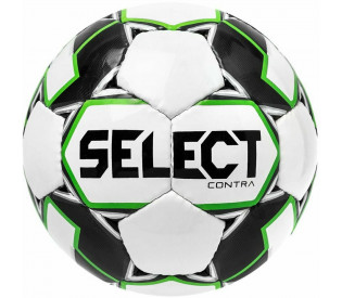 Мяч футбольный "SELECT Contra", р.3, 32 панели, гл.ПУ, руч.сш, бело-чёрно-зелёный